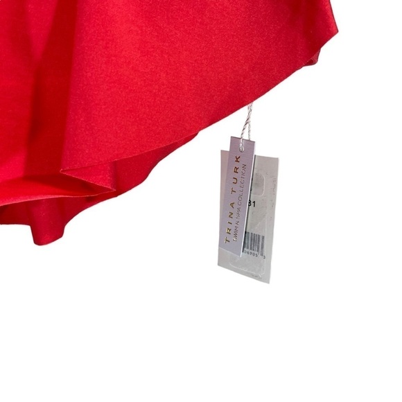 Trina Turk Indo Solids Off-the-Shoulder Bandeau NWT - Picture 6 of 10